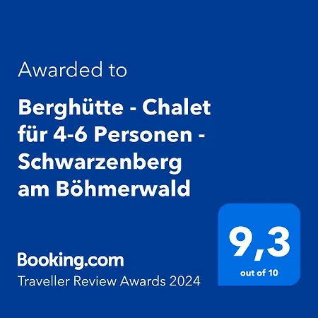 Chalet Berghütte, - Schwarzenberg Am Böhmerwald *